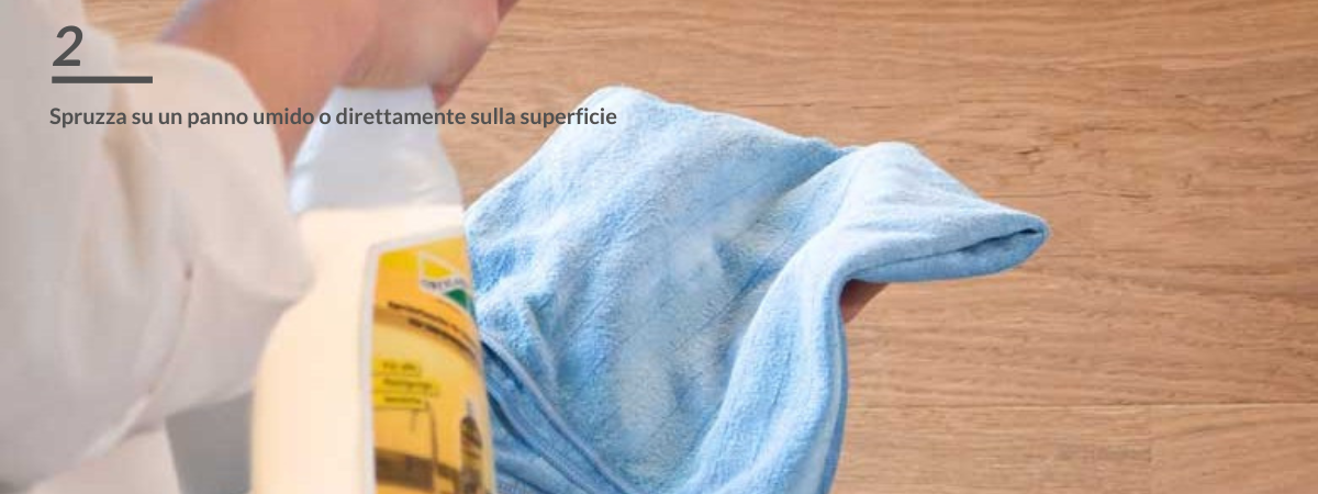 Pulisci con un panno